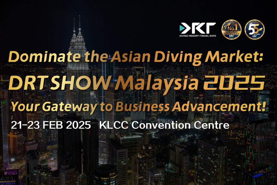 Leading the Future of Asia's Diving Industry: DRT SHOW Malaysia 2025 Grand Opening The most influential diving event in the world, showcasing your brand on the industry stage